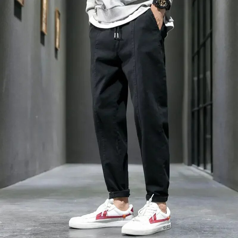 Men's Slim Fit Cotton Blend Joggers