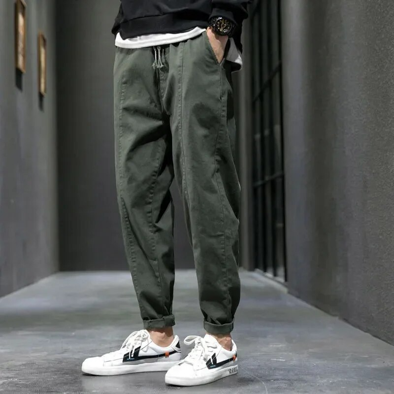 Men's Slim Fit Cotton Blend Joggers