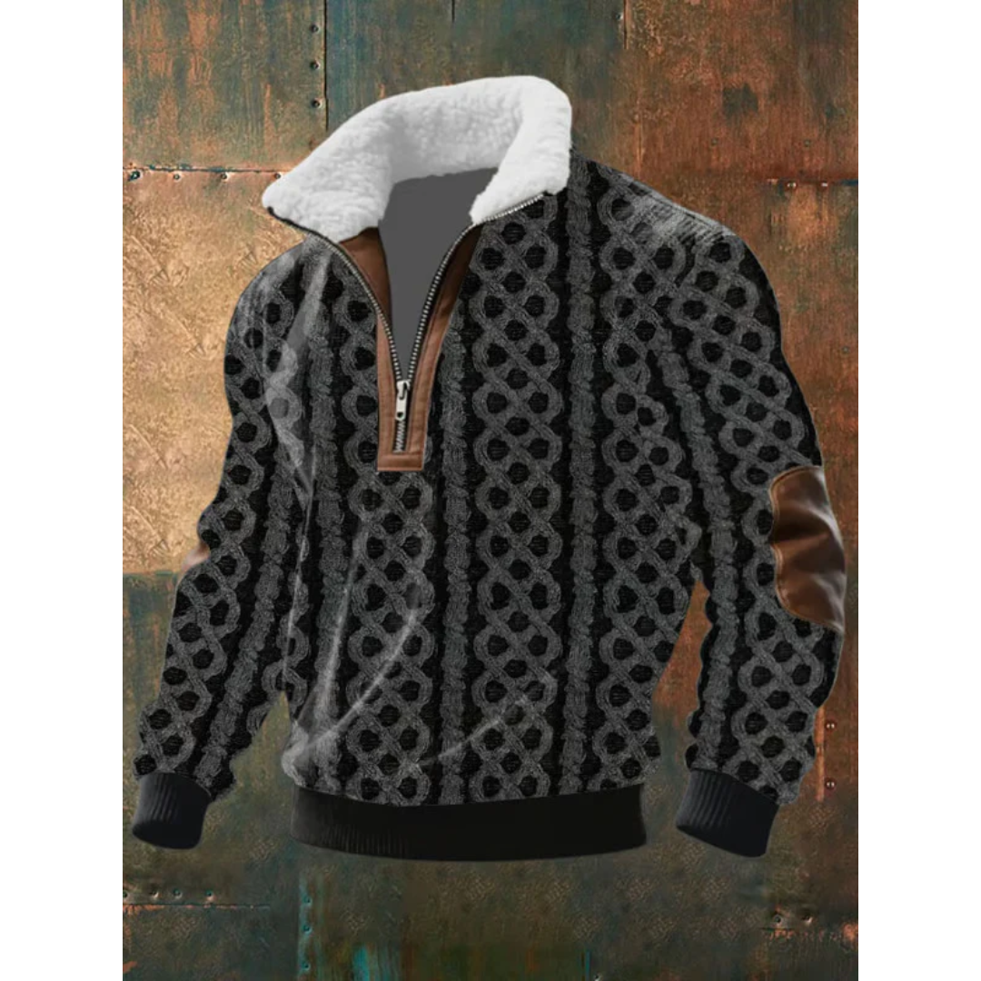 Aveline Dubllin| HIGH COLLAR FLEECE PULLOVER