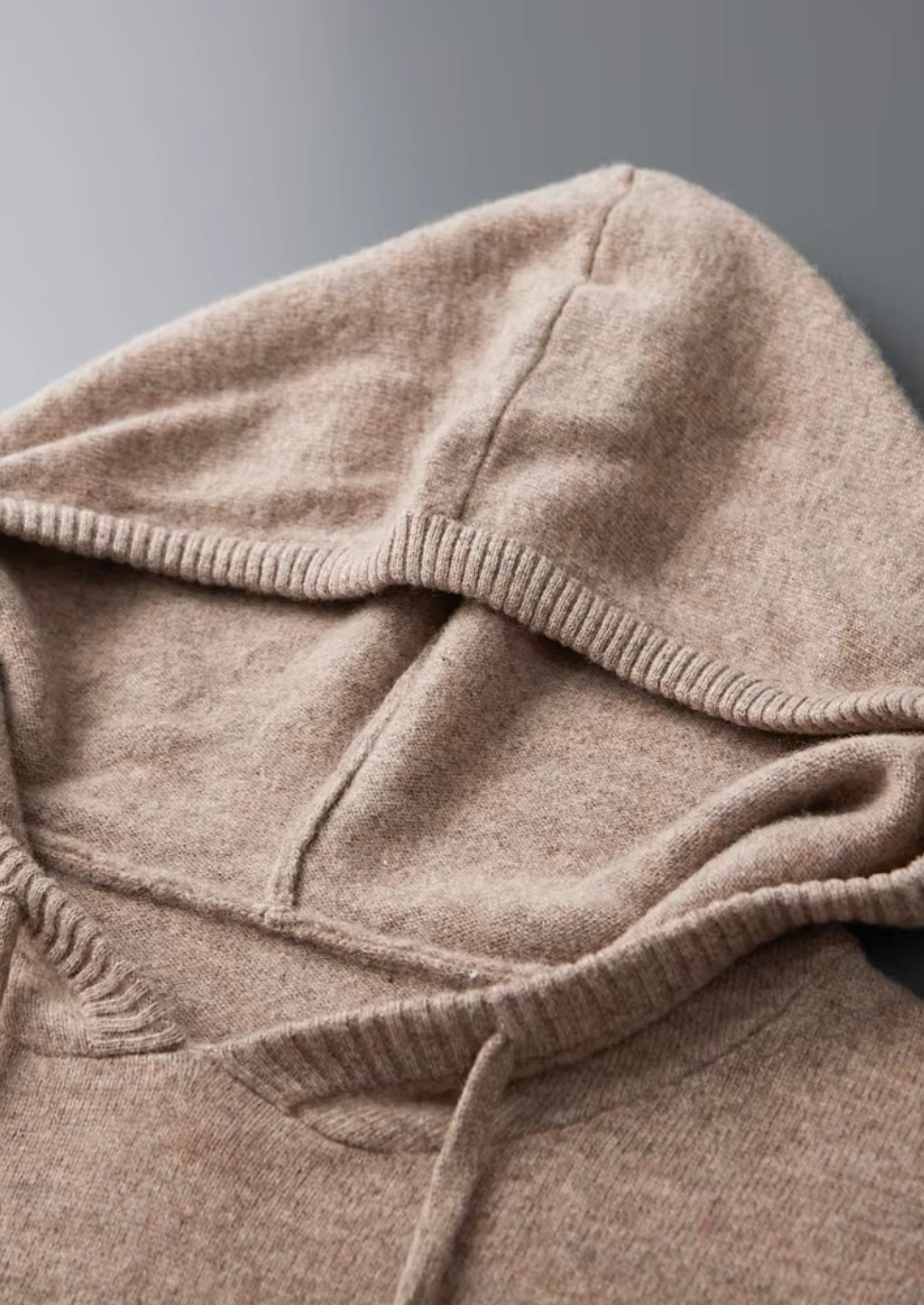WOOL LEISURE HOODIE