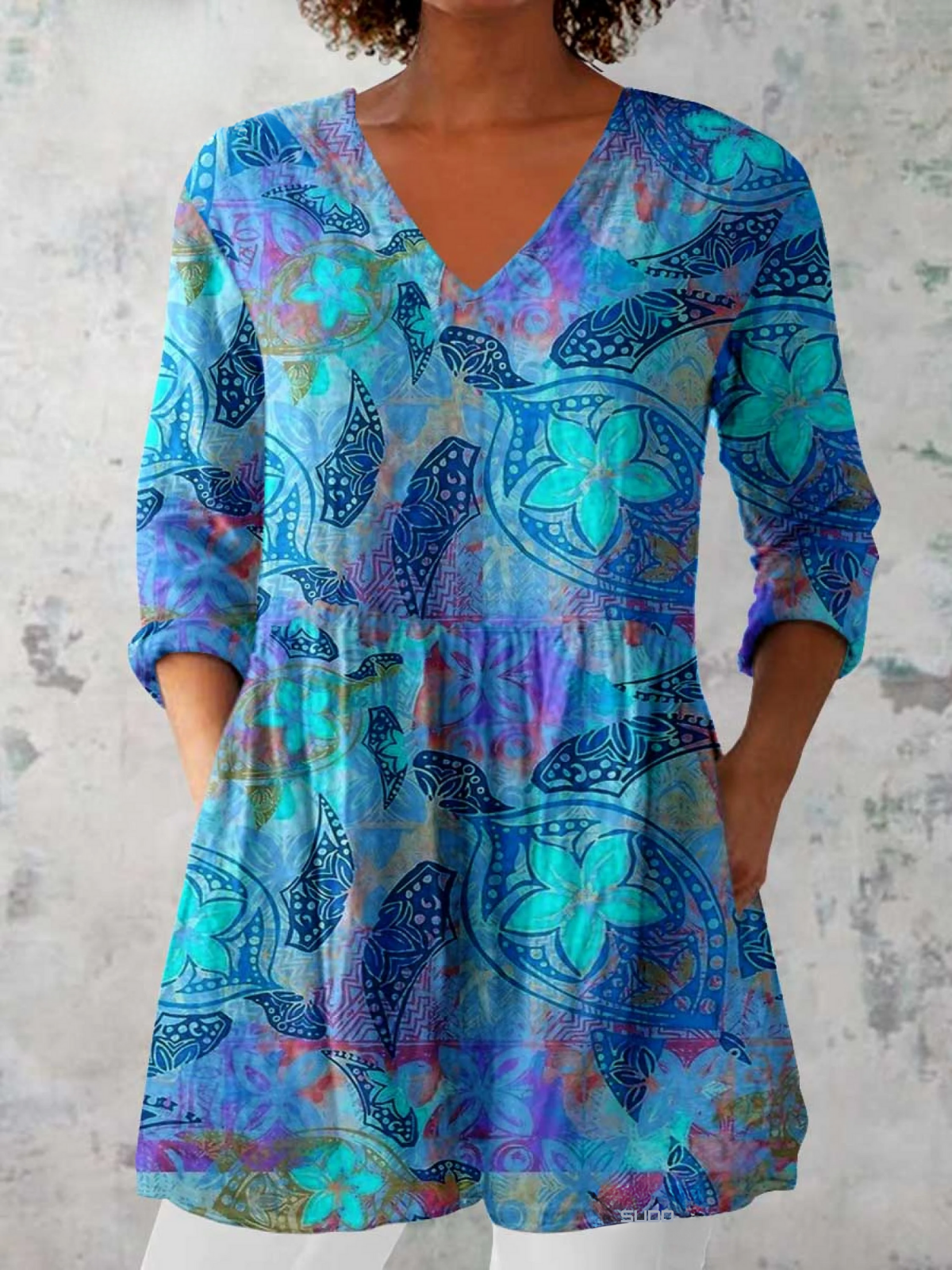 Valentina | Blusa Lunga a V