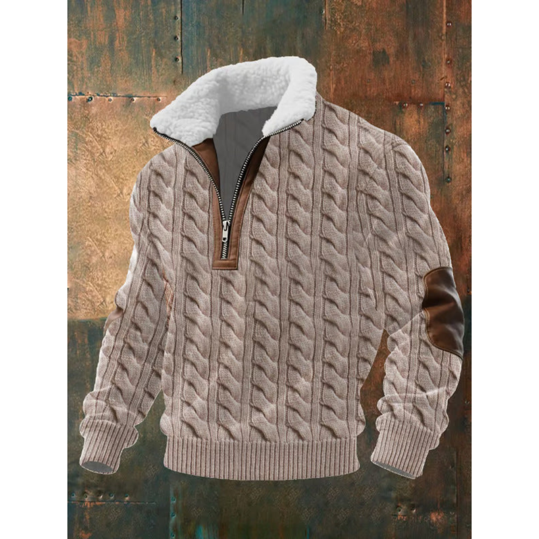 Aveline Dubllin| HIGH COLLAR FLEECE PULLOVER