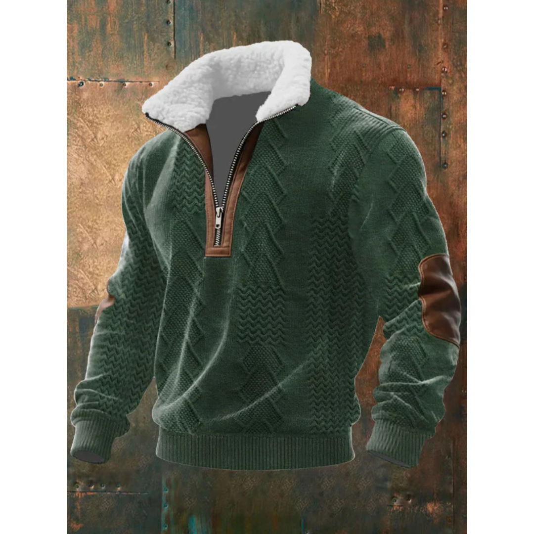 Aveline Dubllin| HIGH COLLAR FLEECE PULLOVER