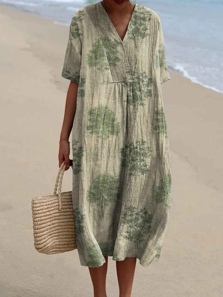 Eleanor | Comfortable Floral Maxi Summer Dress