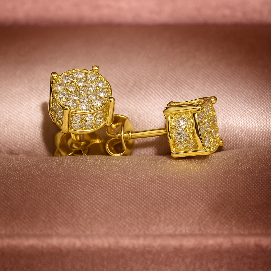 Zirconia-Studded EDDI Earrings
