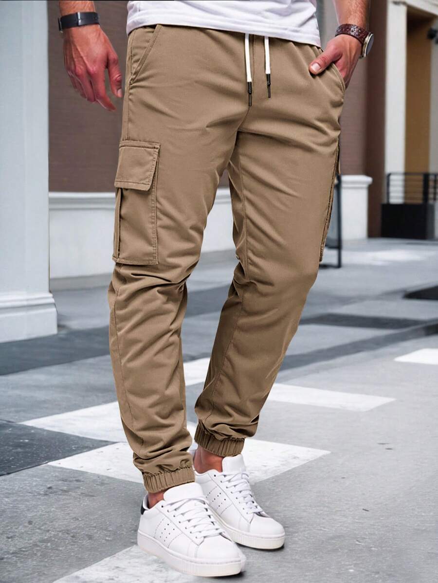 RICCARDO | LIGHT CARGO JOGGERS WITH POCKETS