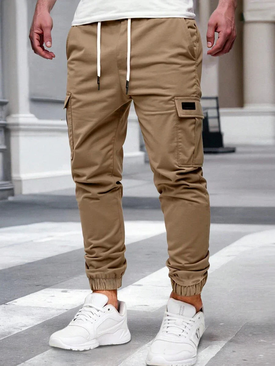 RICCARDO | LIGHT CARGO JOGGERS WITH POCKETS