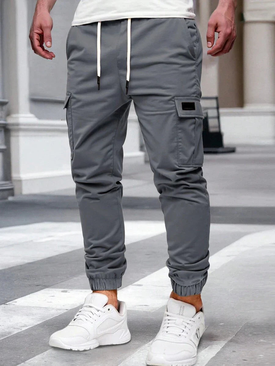 RICCARDO | LIGHT CARGO JOGGERS WITH POCKETS