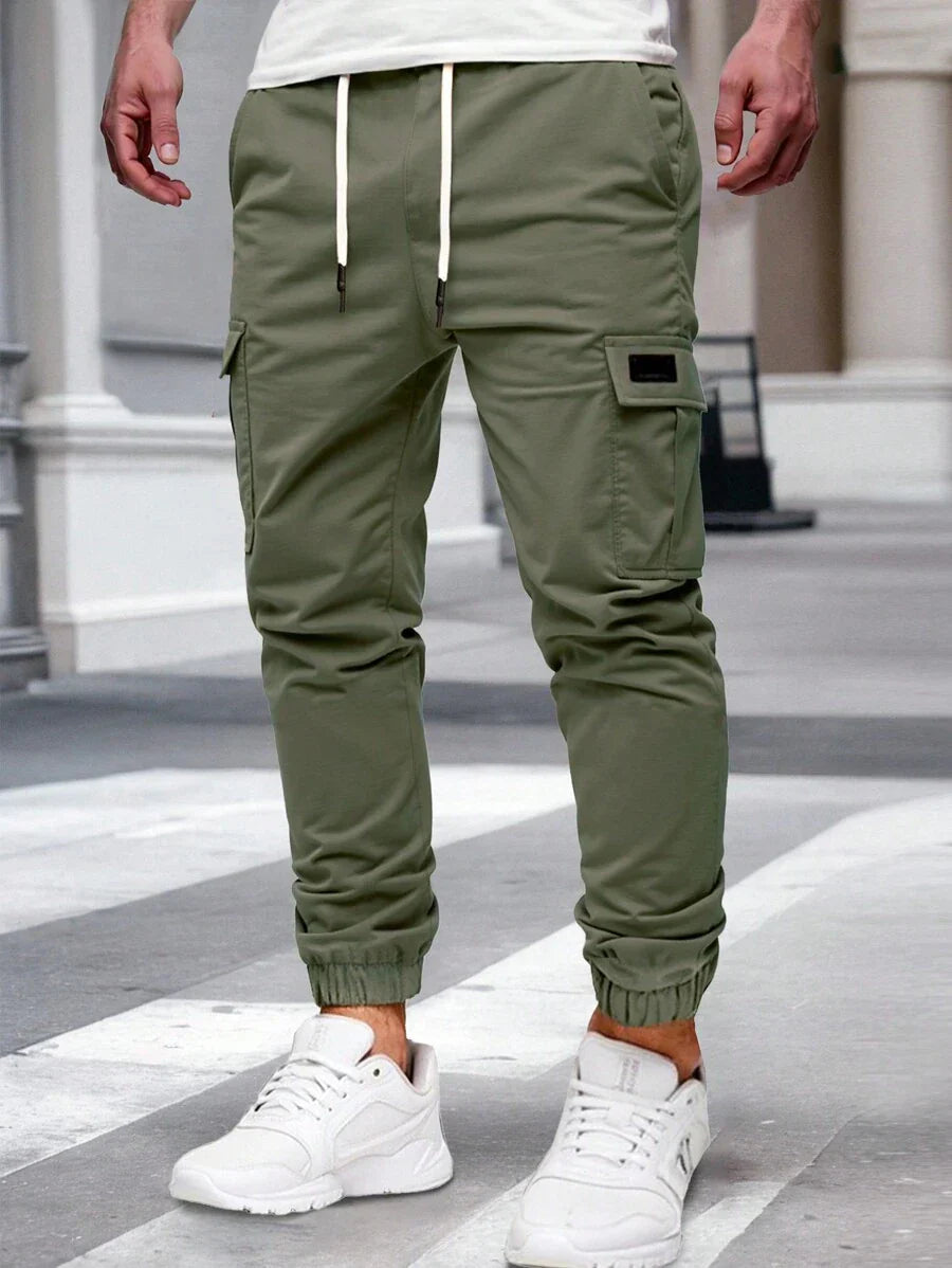 RICCARDO | LIGHT CARGO JOGGERS WITH POCKETS