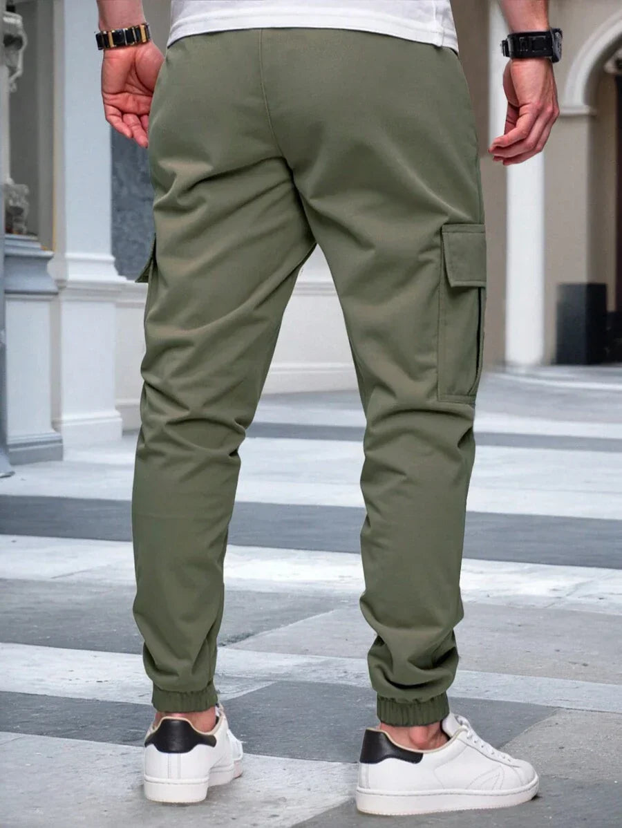 RICCARDO | LIGHT CARGO JOGGERS WITH POCKETS