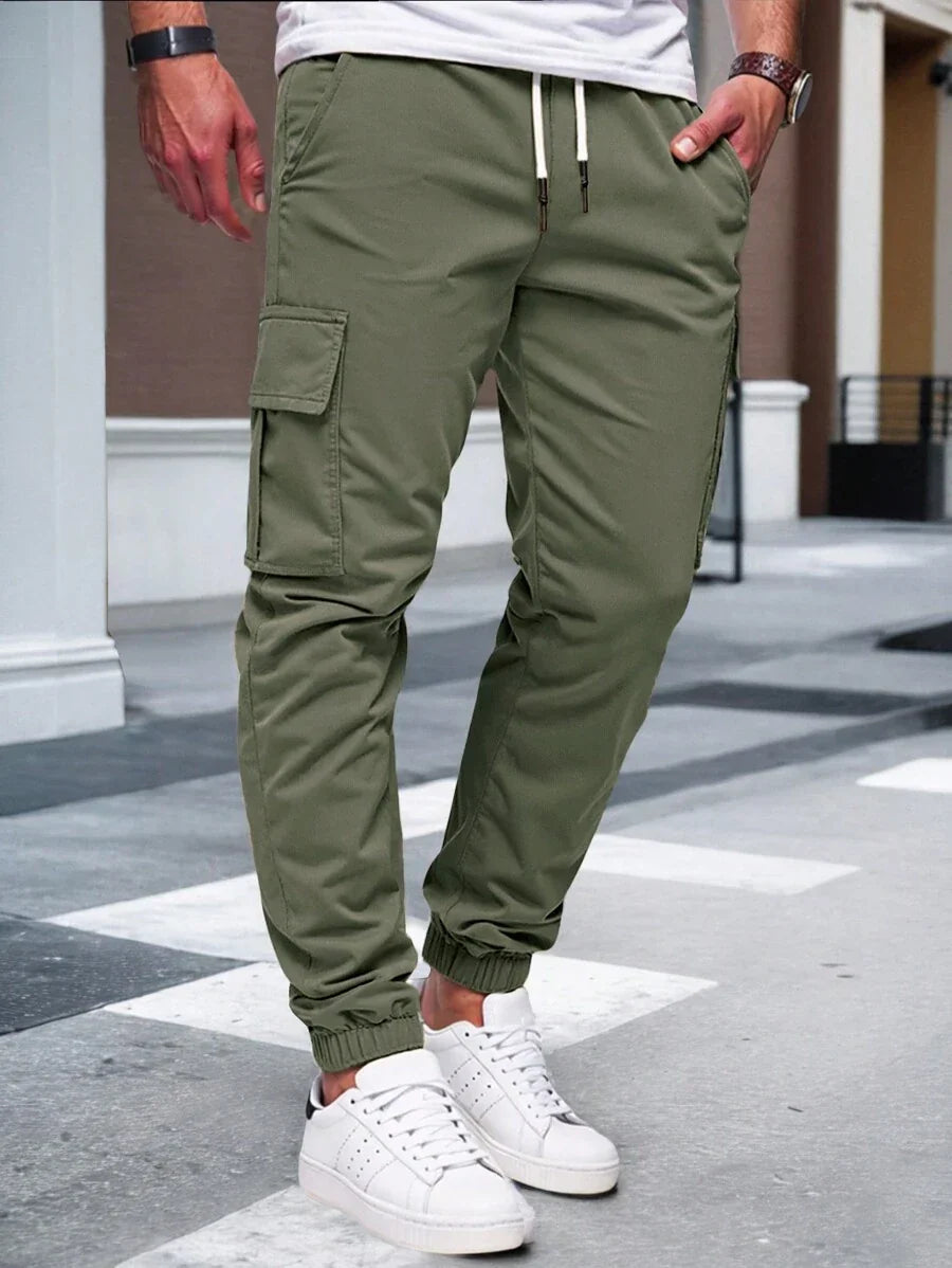 RICCARDO | LIGHT CARGO JOGGERS WITH POCKETS