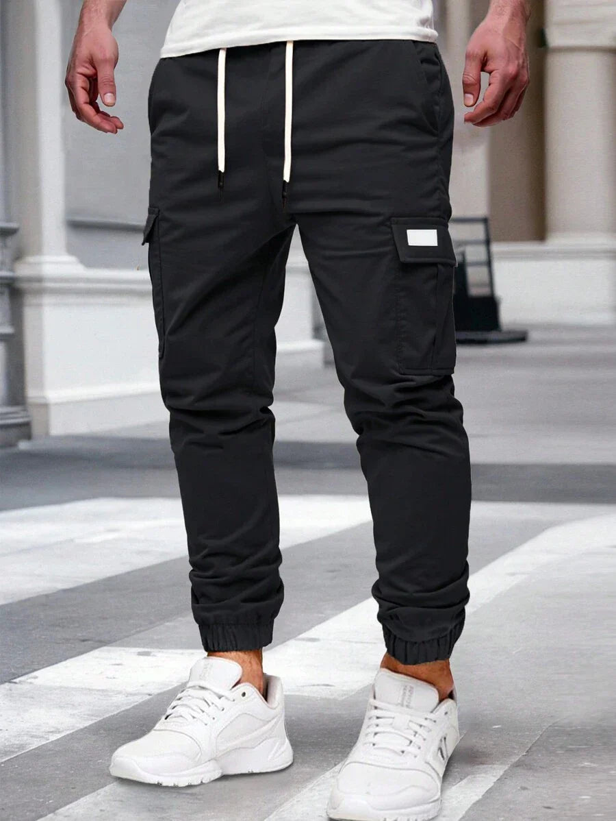 RICCARDO | LIGHT CARGO JOGGERS WITH POCKETS