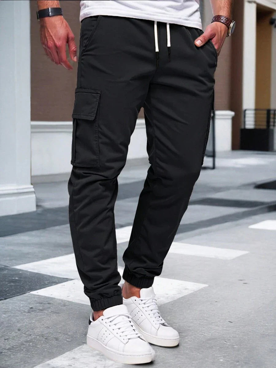RICCARDO | LIGHT CARGO JOGGERS WITH POCKETS