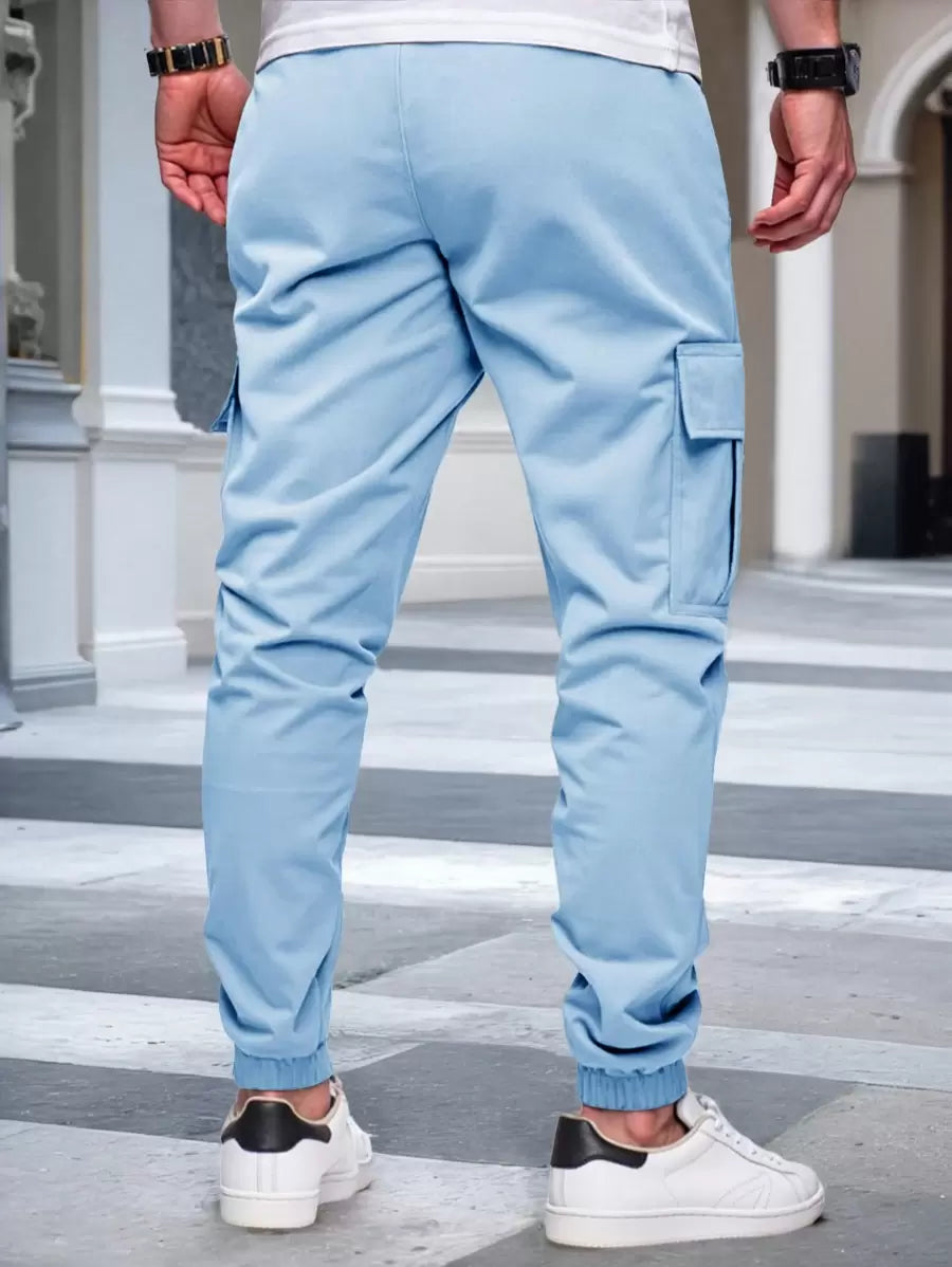 RICCARDO | LIGHT CARGO JOGGERS WITH POCKETS