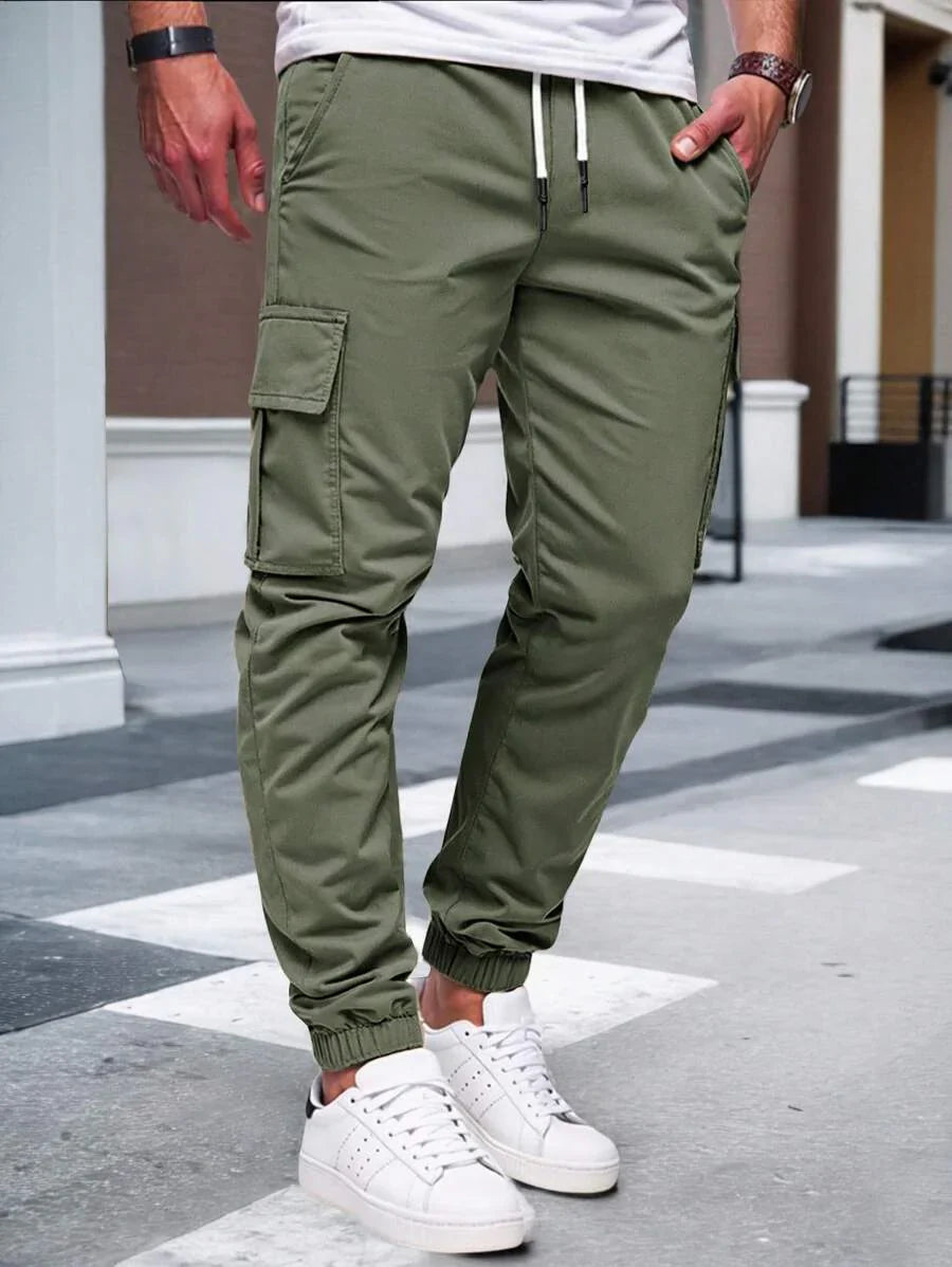 RICCARDO | LIGHT CARGO JOGGERS WITH POCKETS