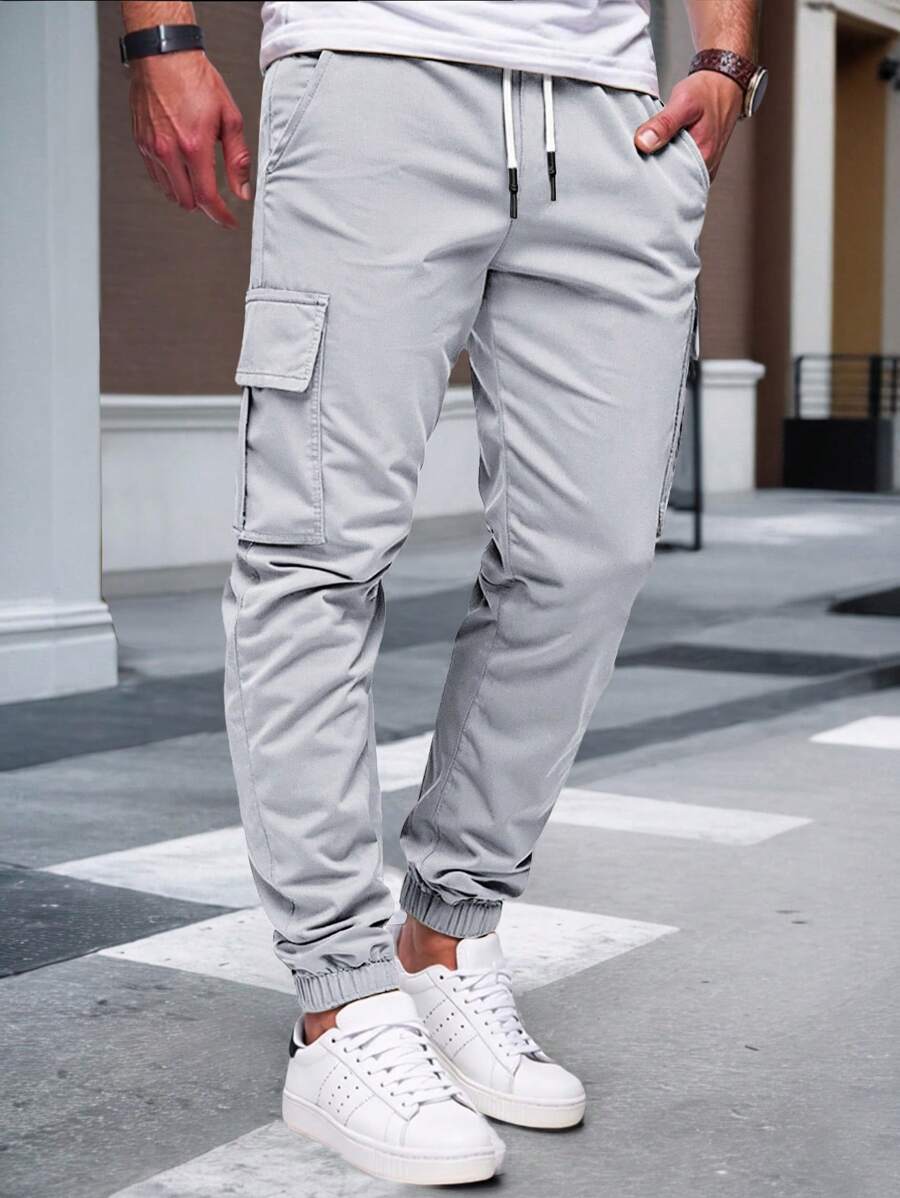 RICCARDO | LIGHT CARGO JOGGERS WITH POCKETS