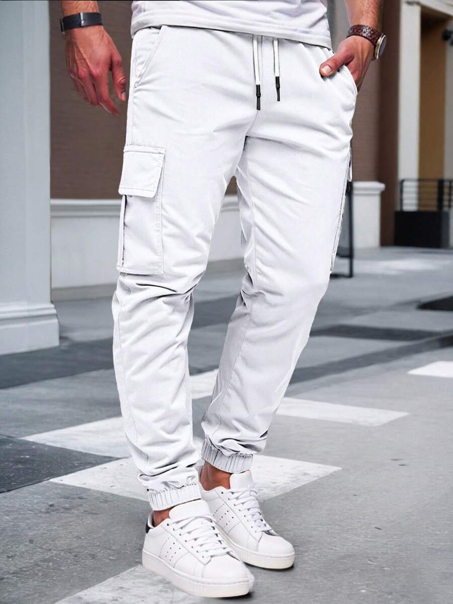 RICCARDO | LIGHT CARGO JOGGERS WITH POCKETS