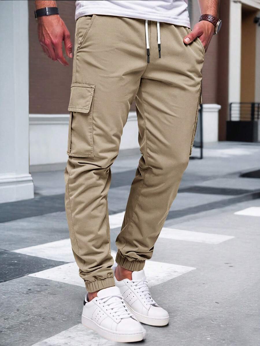 RICCARDO | LIGHT CARGO JOGGERS WITH POCKETS