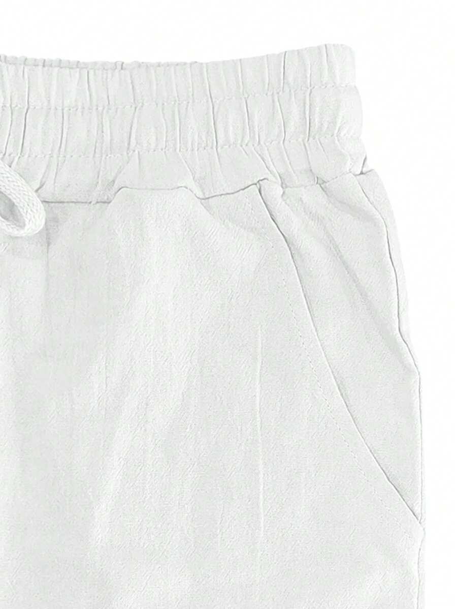 MATHIS | LIGHT LINEN PANTS WITH CORD