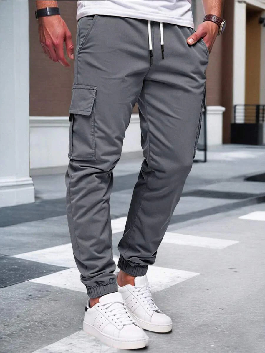 RICCARDO | LIGHT CARGO JOGGERS WITH POCKETS