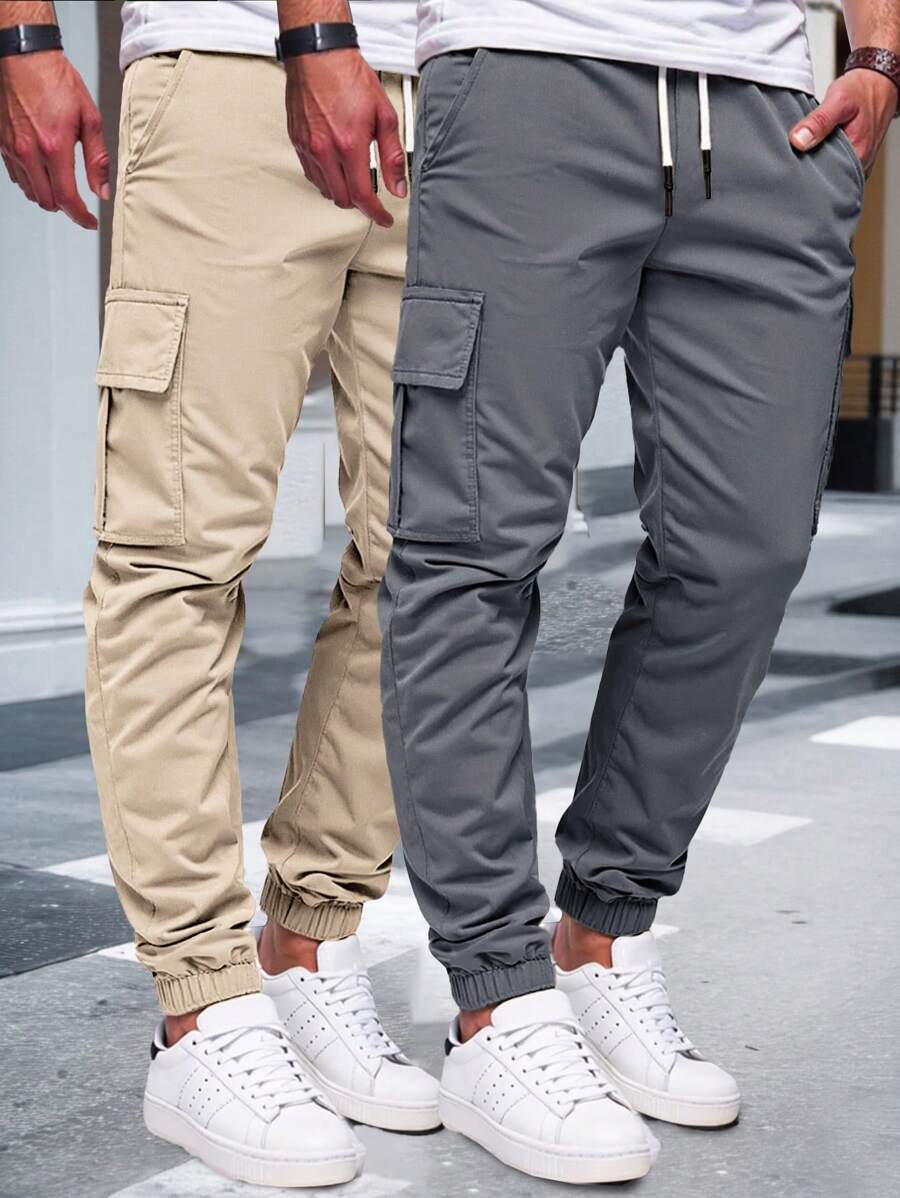 RICCARDO | LIGHT CARGO JOGGERS WITH POCKETS