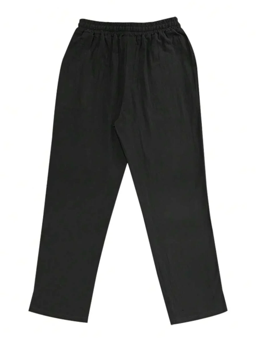 MATHIS | LIGHT LINEN PANTS WITH CORD