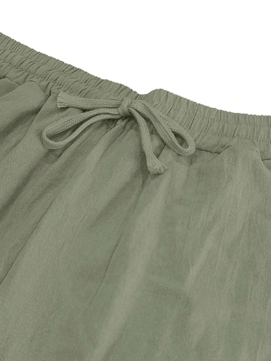 MATHIS | LIGHT LINEN PANTS WITH CORD