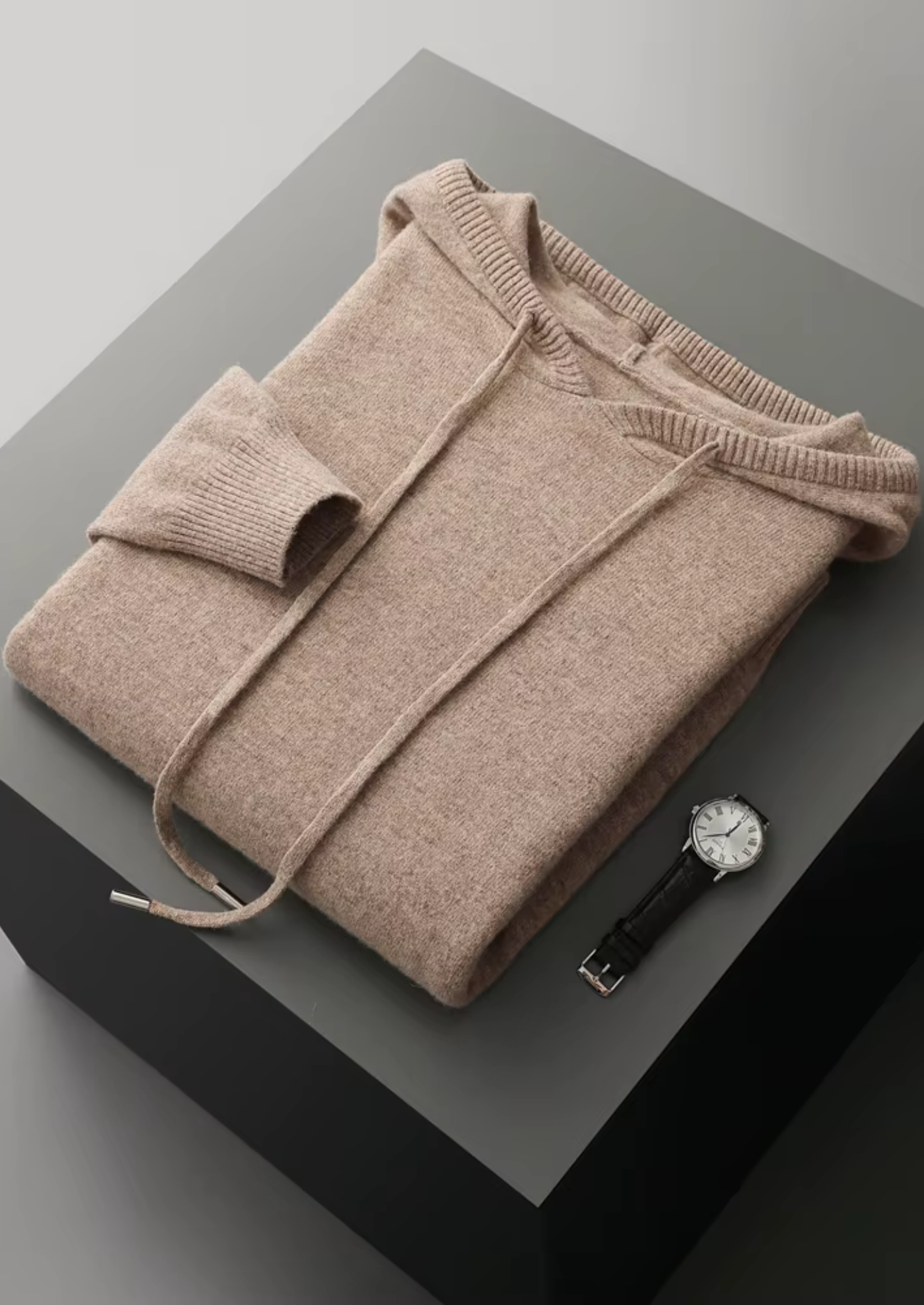 WOOL LEISURE HOODIE