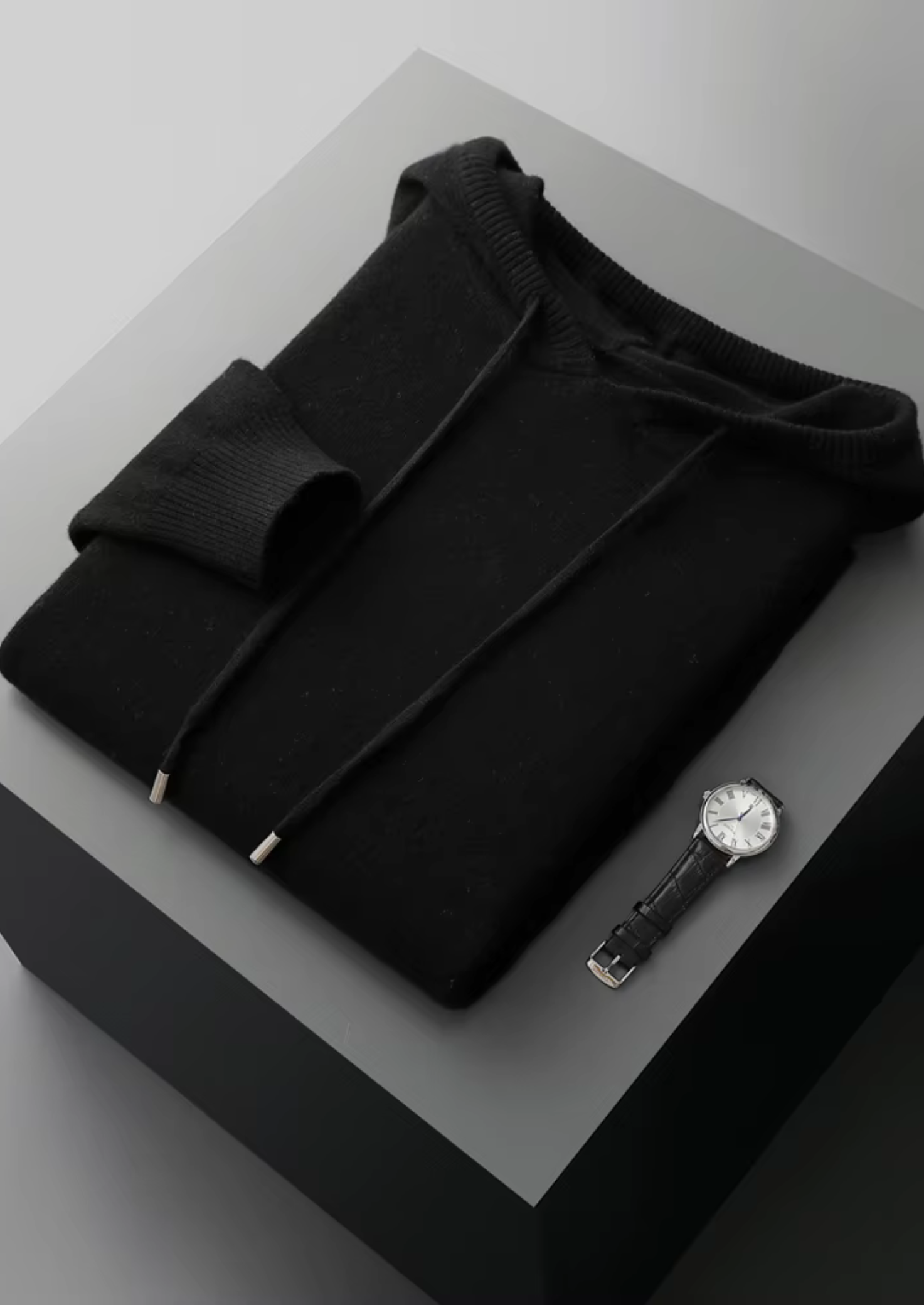 WOOL LEISURE HOODIE
