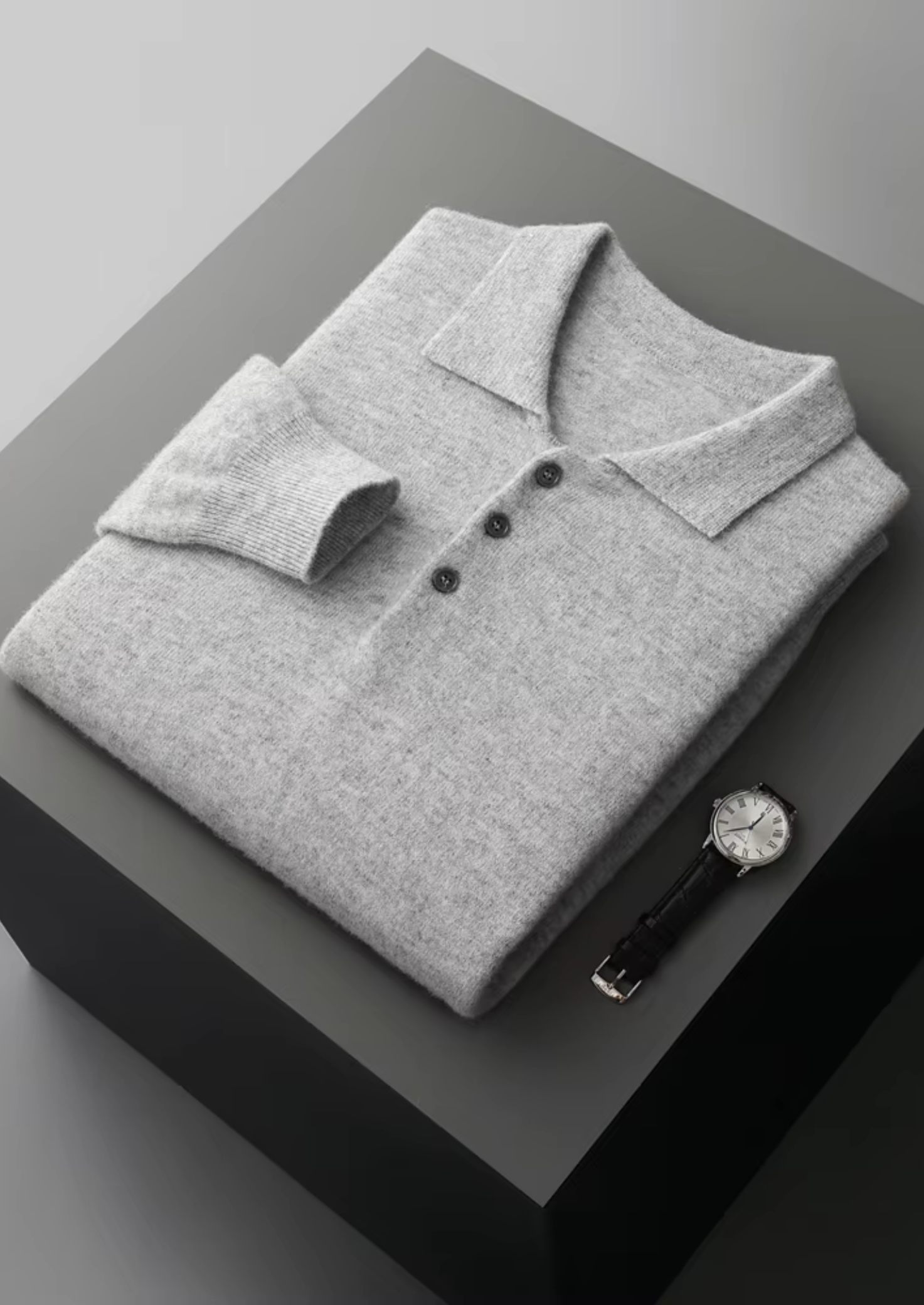 WOOL CLASSIC SWEATER POLO