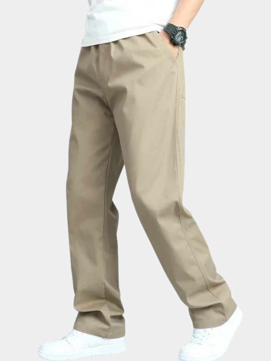 MEN'S WIDE COTTON PANTS