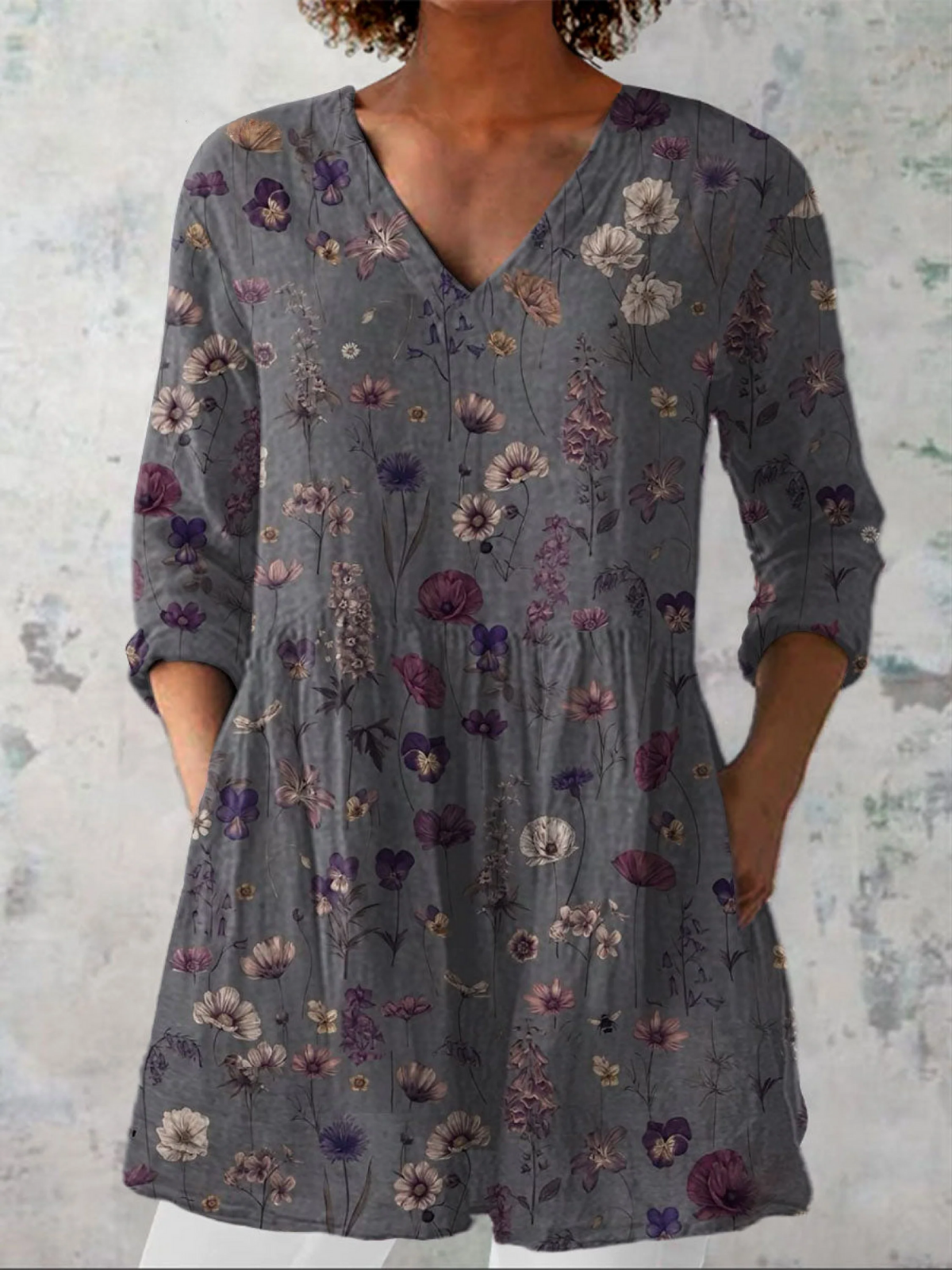 Valentina | Blusa Lunga a V