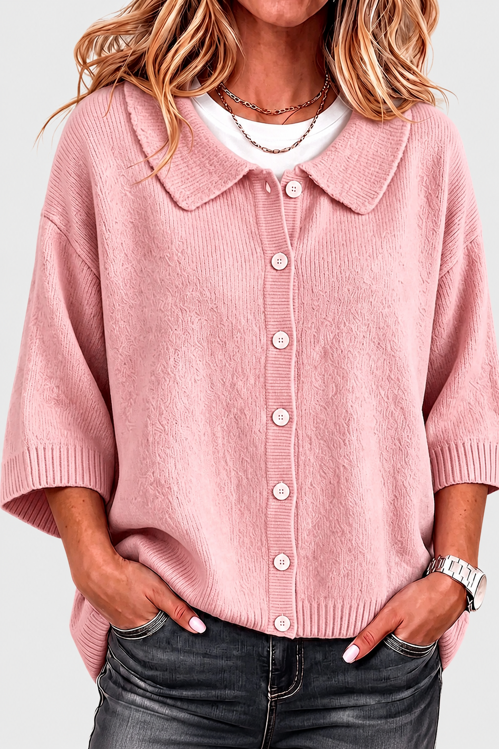 Vivienne – Gilet in Maglia