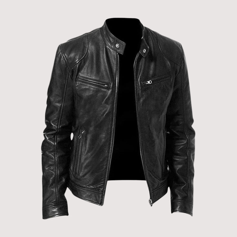 ELEGANT HIGH-END LEATHER JACKET FOR MEN