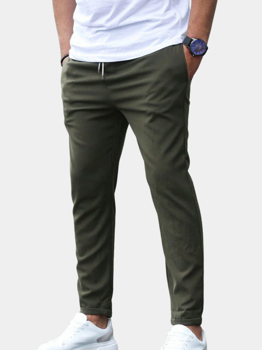 DAVID | PREMIUM LIGHTWEIGHT CASUAL PANTS WITH STRAIGHT LEG