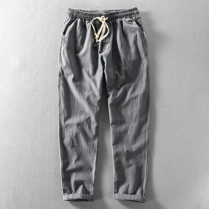 Casual Fit Linen Pants for Men