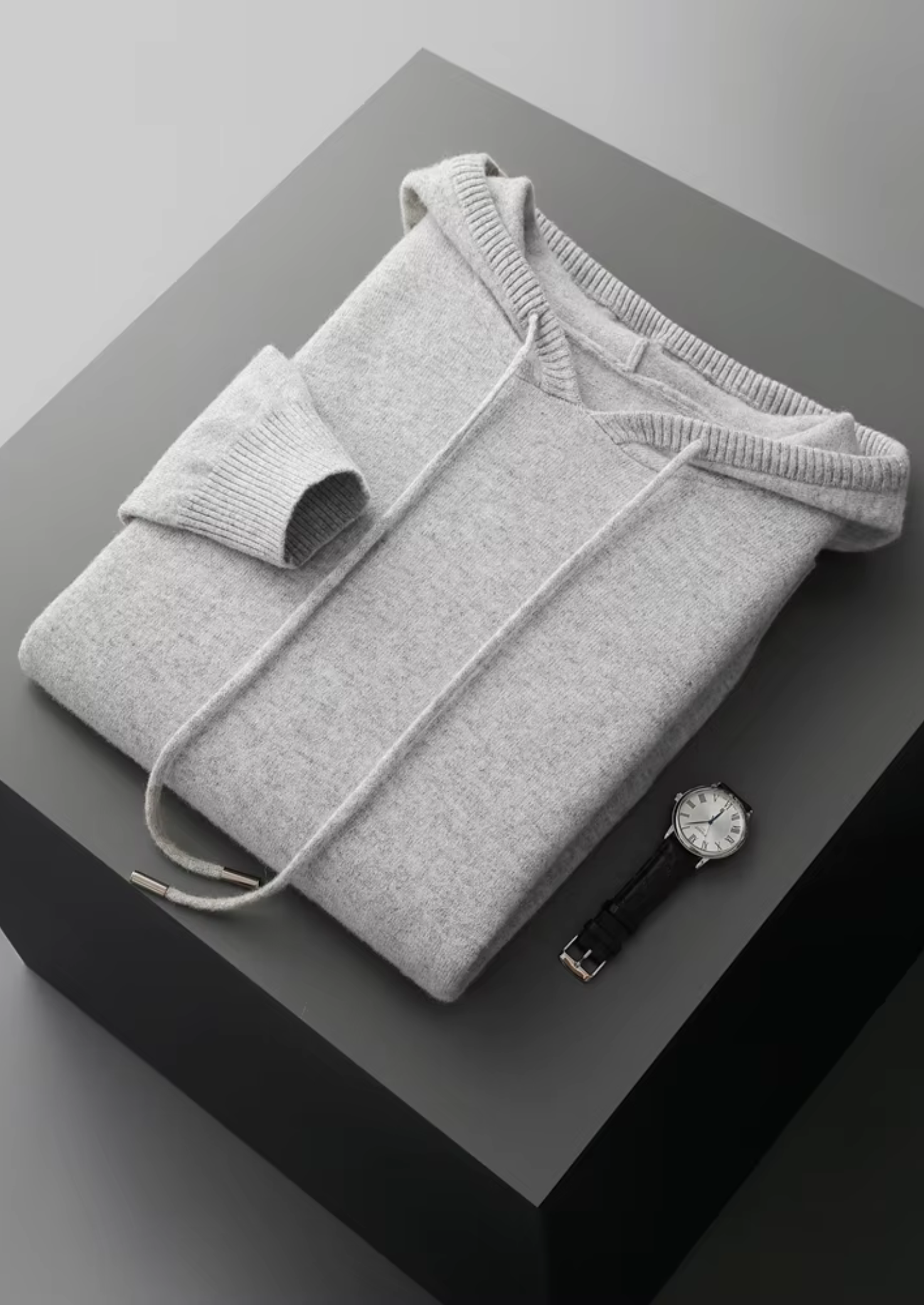 WOOL LEISURE HOODIE