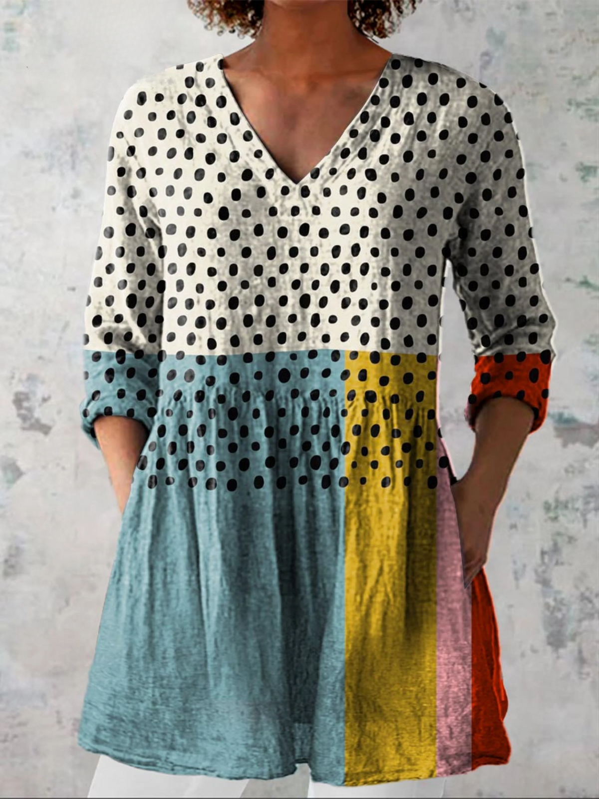 Valentina | Blusa Lunga a V