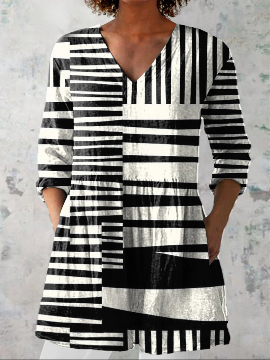 Valentina | Blusa Lunga a V