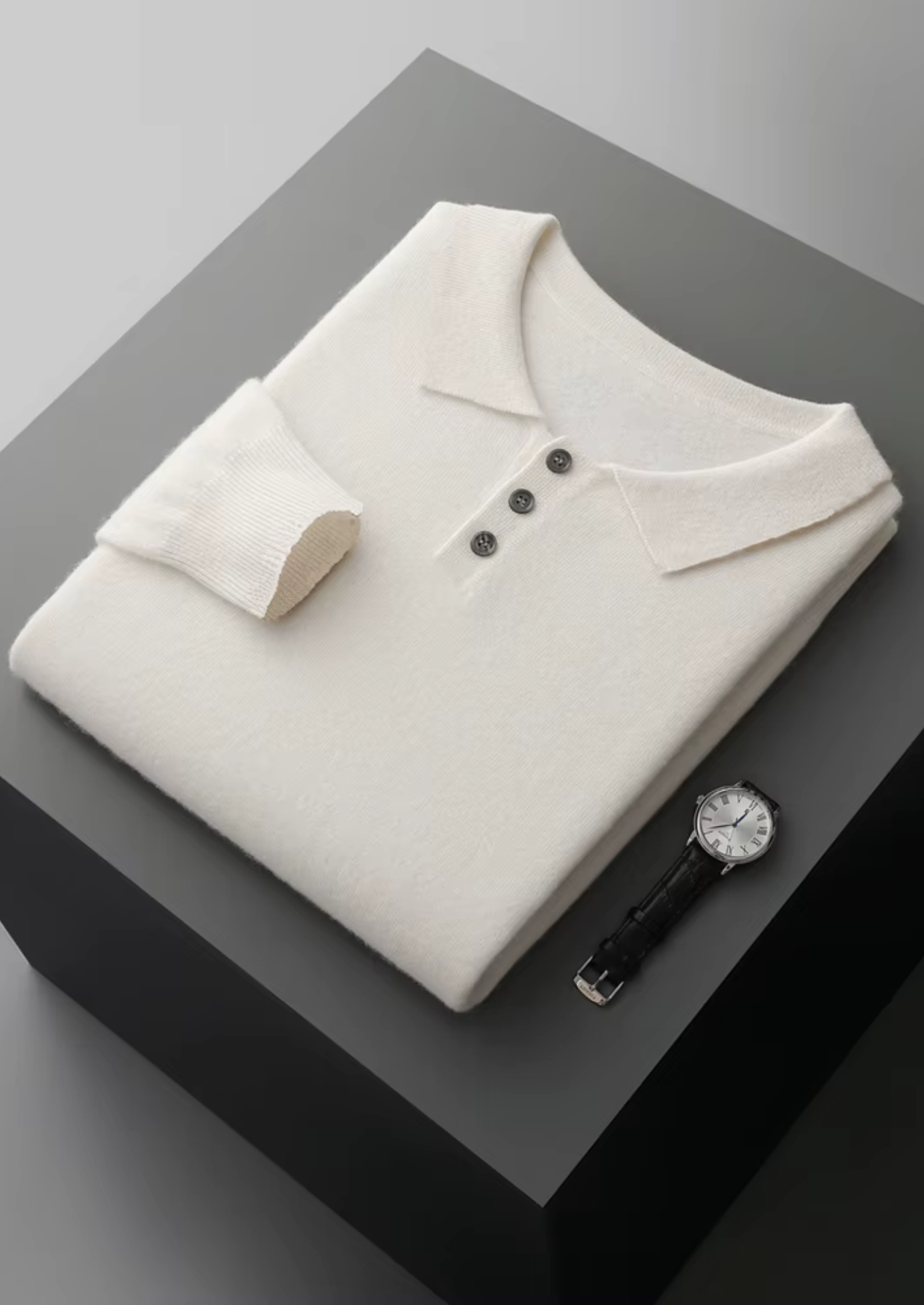 WOOL CLASSIC SWEATER POLO