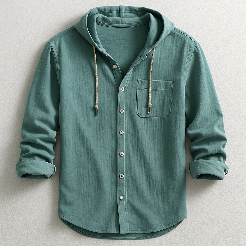 Aveline Dublin| LUXURY SHIRT WITH HOOD