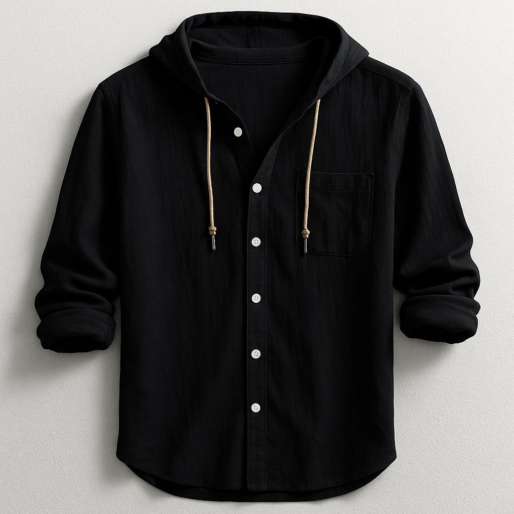 Aveline Dublin| LUXURY SHIRT WITH HOOD