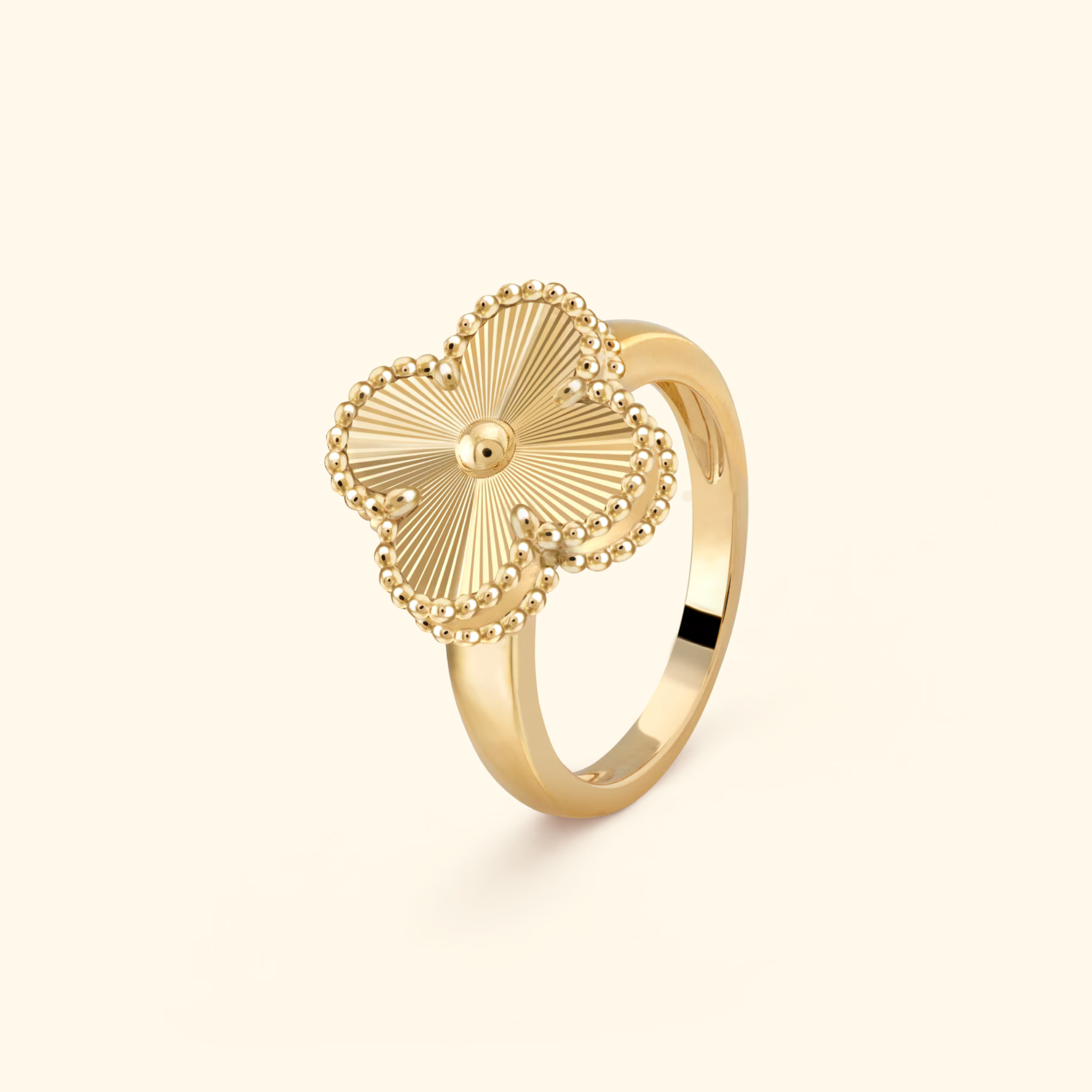 Clover-Inspired Ring