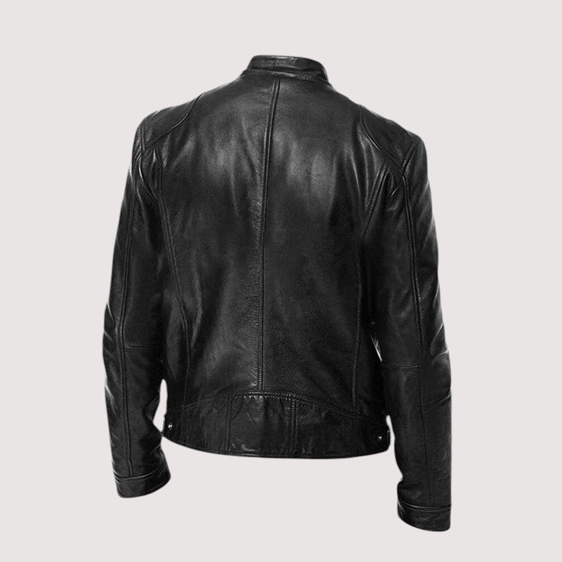 ELEGANT HIGH-END LEATHER JACKET FOR MEN