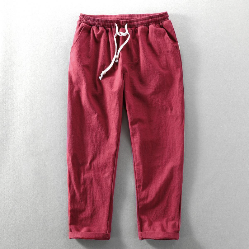 Casual Fit Linen Pants for Men