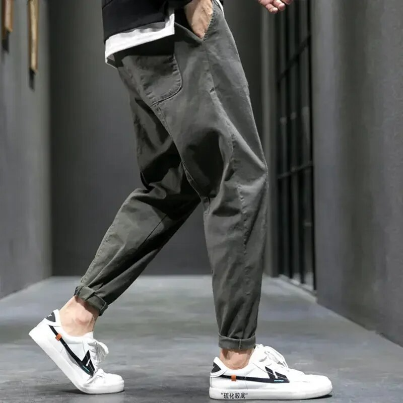 Men's Slim Fit Cotton Blend Joggers