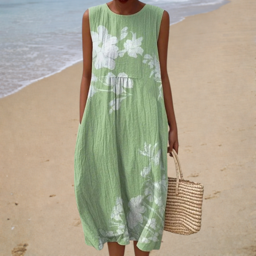 Priscilla | Abito Midi Naturale