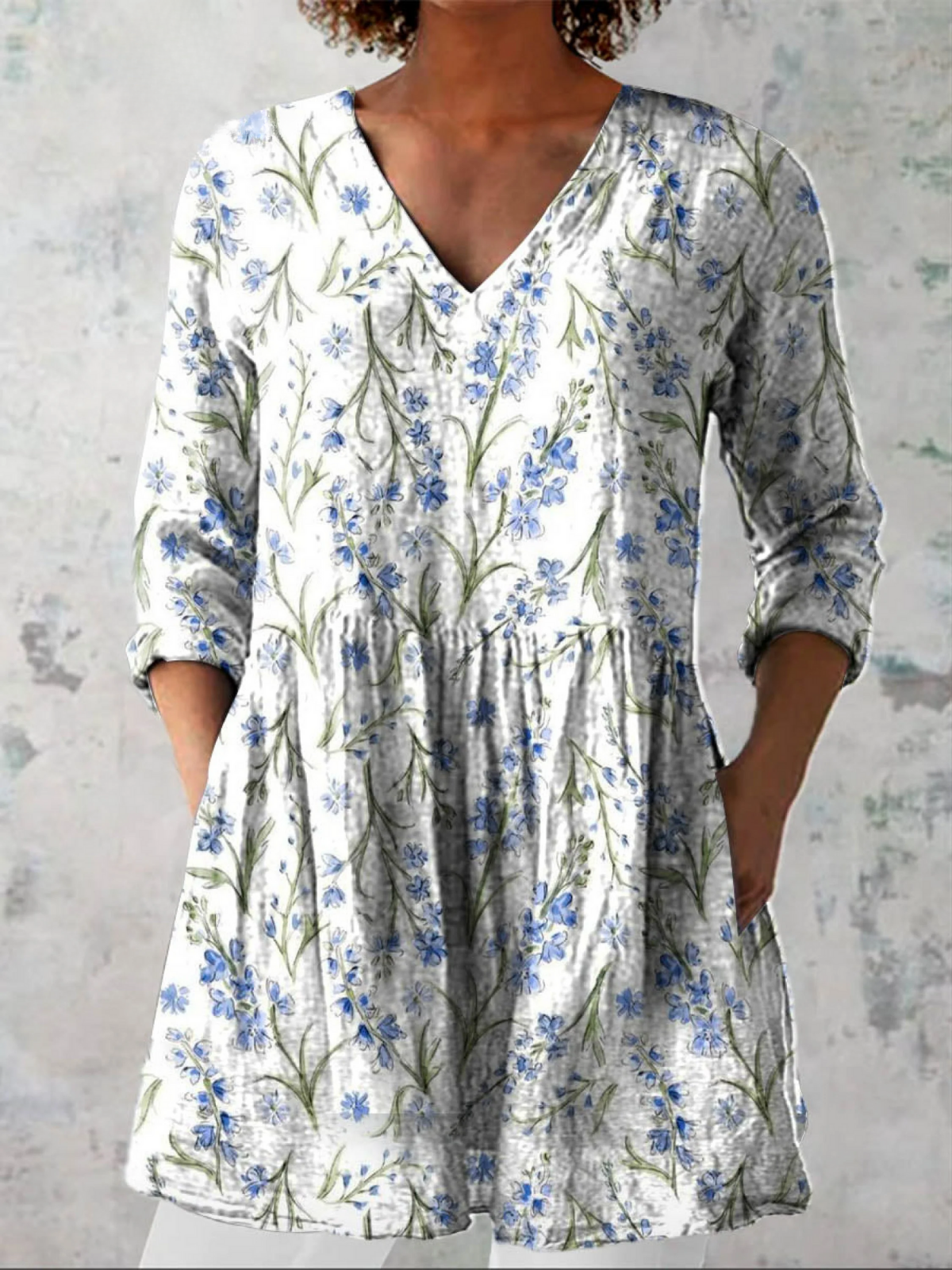 Valentina | Blusa Lunga a V
