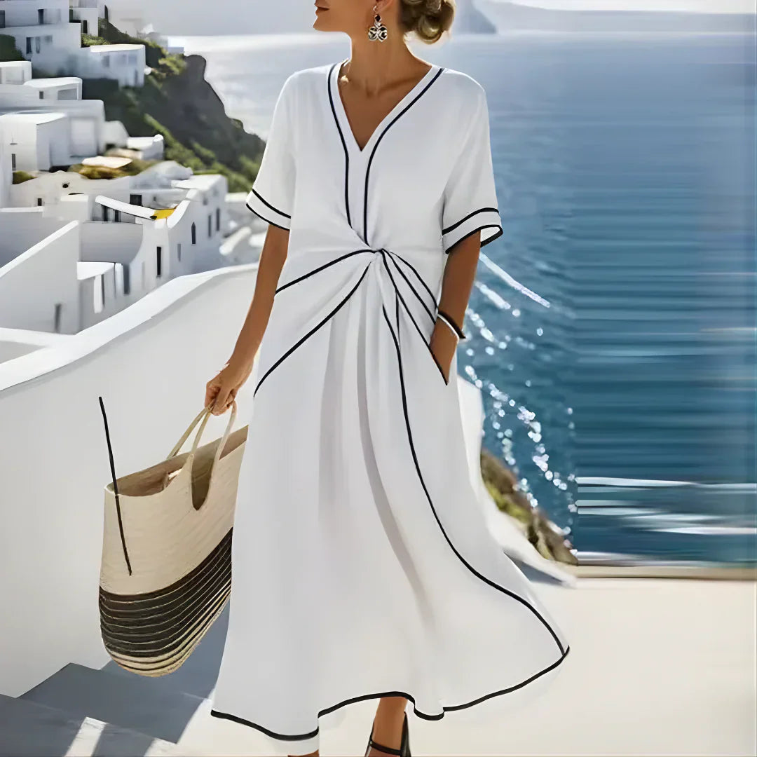 Athena™ - Elegant Summer Maxi Dress