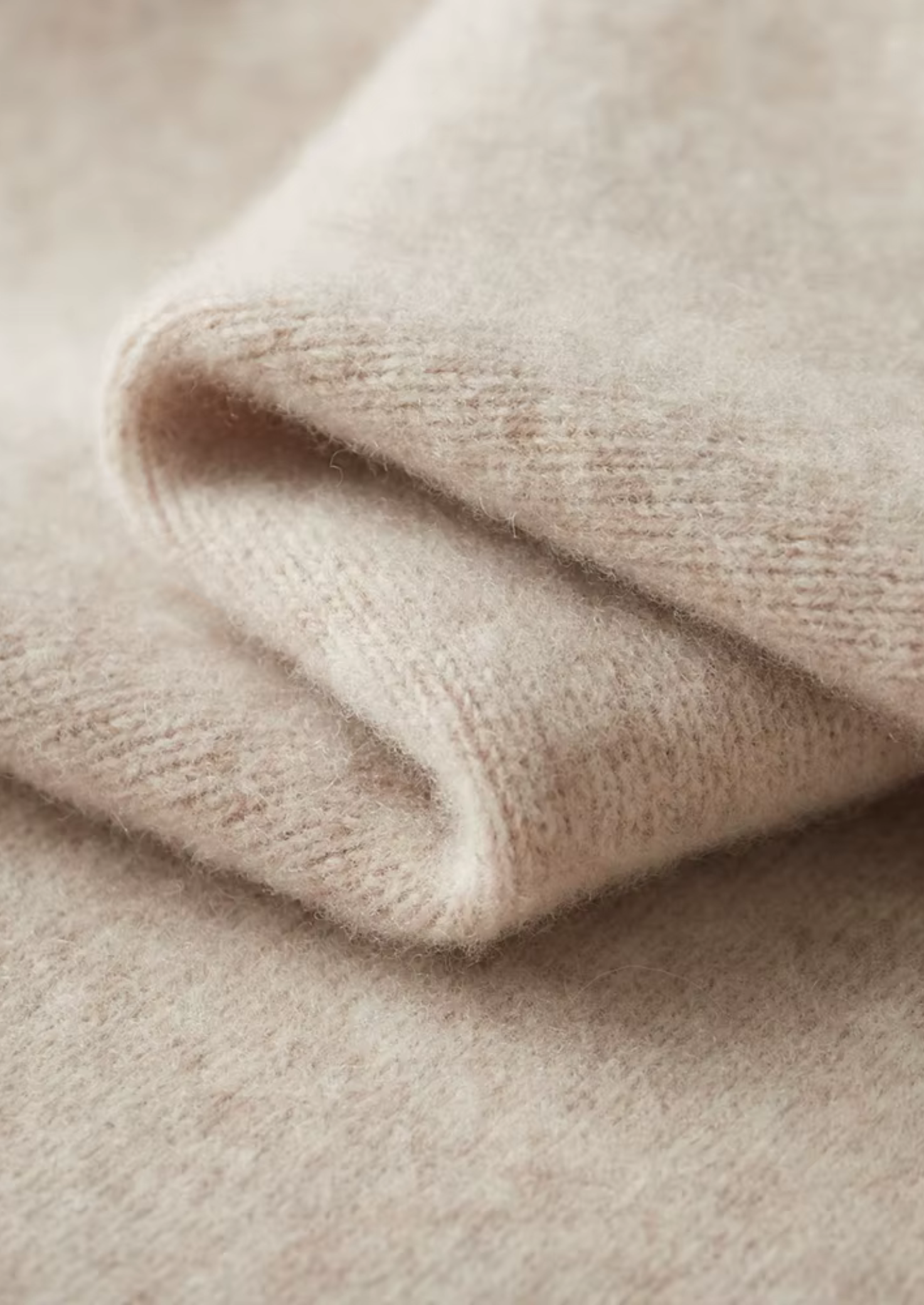 WOOL BUTTON HOODIE